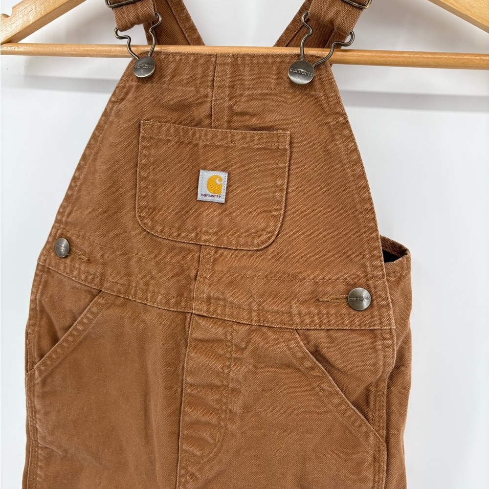 Carhartt Kids Chestnut Overalls - Picture 4 of 5